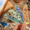 Vintage Art Metal Bookmark | Van Gogh & Monet Hollow Brass Bookmark with Tassel