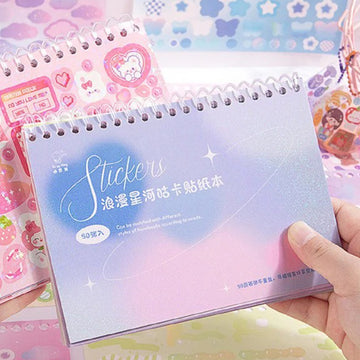 Aesthetic Planner & Journal Sticker Book - 50 Sheets