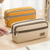 All-in-One Pencil Case – High-Quality Fabric, Multi-Zipper Storage
