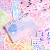 Aesthetic Planner & Journal Sticker Book - 50 Sheets