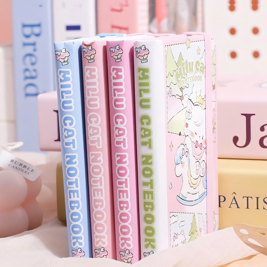 Milu Cat Pocket Diary – Purr-fectly Portable Notes