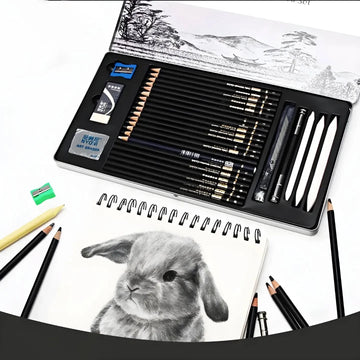 29pcs Sketching & Drawing Pencil Art Tool Kit
