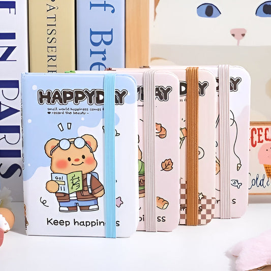 Happy Day - Pudding Bear Hardcover Diary