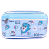Fun Animal Double Zipper Spacious Pencil Pouch