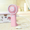 3-in-1 Mini Desk & Rechargeable Handheld Fan | 3-Speed Mini Portable Fan
