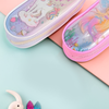 Glittery Unicorn & Mermaid Stationery Pouch – Trendy & Fun