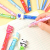 Fun & Functional 3D Push-Pull Sliding Pen-Shaped Erasers