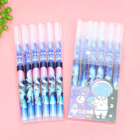 Space Explorer Ballpoint Pens Set of 6