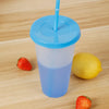 Magic Color Changing Reusable Sipper for Kids