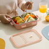 Kawaii O Cute 2 Grid 800ml Stainless Steel Lunch Box