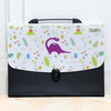 Dino File Folder – Secure Push Lock Organizer