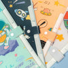 Space File Folder ✨ | Secure Button Lock for Easy Storage