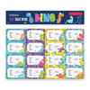 3D Dino Book Labels | Name Stickers