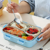 Koi-Koi Kawaii 3 Grid Lunch Box With Soup Bowl - 900ml