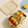 Kawaii O Cute 2 Grid 800ml Stainless Steel Lunch Box