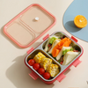 Kawaii O Cute 2 Grid 800ml Stainless Steel Lunch Box