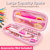 Stylish 3D EVA Bunny & Girl Themed Pencil Case