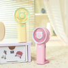 3-in-1 Mini Desk & Rechargeable Handheld Fan | 3-Speed Mini Portable Fan