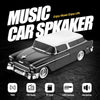 WSTER WS1955 Vintage Car Bluetooth Speaker with FM Radio & LED Lights