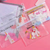 Unicorn Multipurpose Transparent Zipper Pouch
