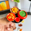 3D Miniature Food Fridge Magnets