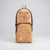 Cute Capybara Multi-Compartment Pencil Case | Kawaii Stationery Pouch