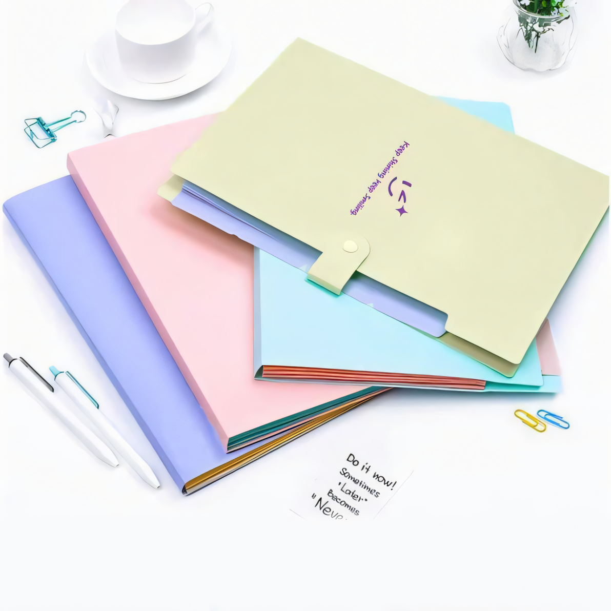 A4 Smiley Push Lock File Folder – Fun Meets Function – Giftoo