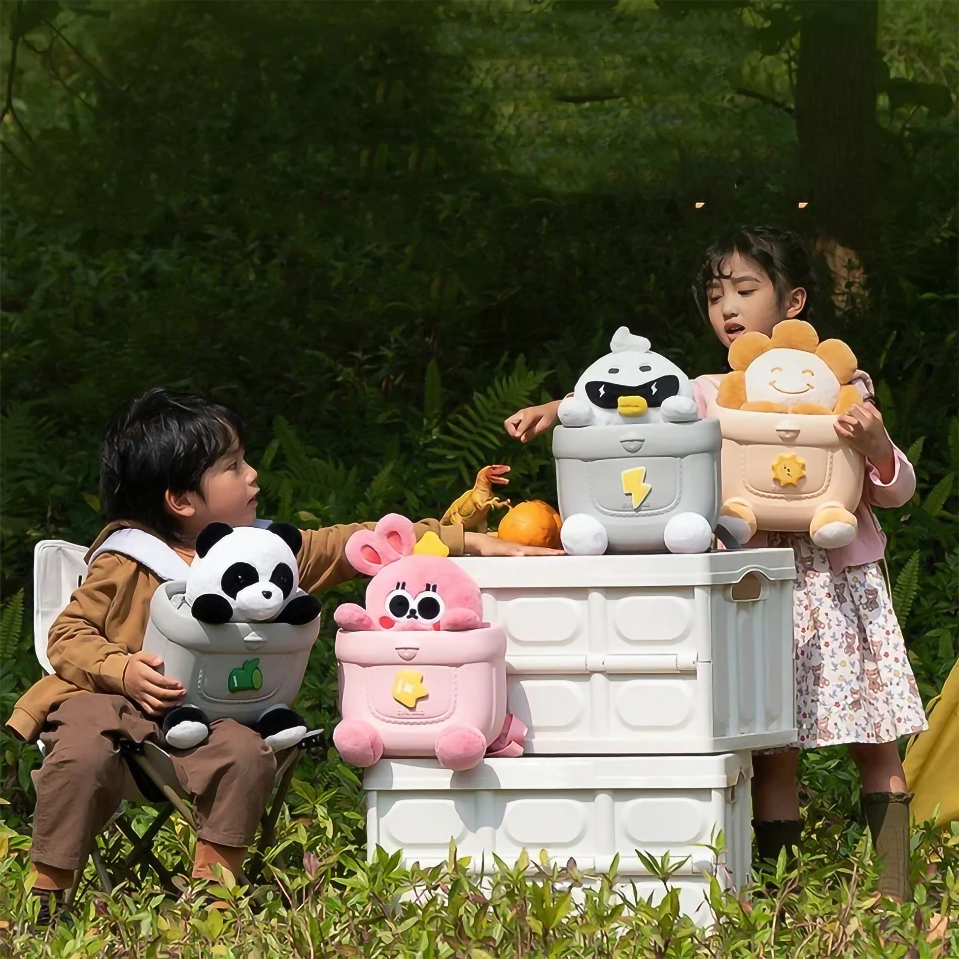 3d printing kids eva backpack school bag 3D Muchi Mu Cute Plush EVA School Bag – Giftoo