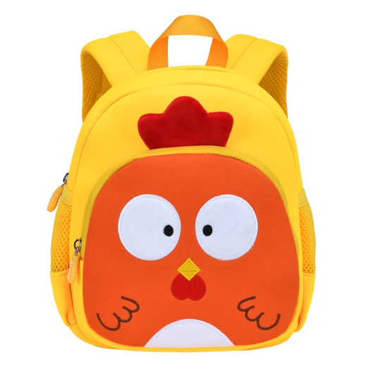 3D Cartoon Children School Bag | Kids Daycare Bag with Chest Buckle