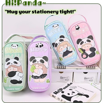 Kawaii Panda Girl Pencil Pouch | Stay Organized in Style
