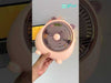 Travel-Ready 3-Speed Portable Desk Fan