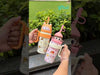 800ml Big Mac Ice Cup with Straw & Handle