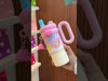 Hot & Cold Rainbow Sip Tumbler with Straw and Spout Lid 900ml