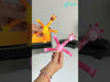 Telescopic Suction Cup Pop-Tube Giraffe Stress Relief Toy