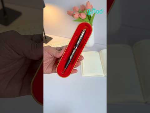 Customised premium metal pen – product video