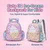 Yumm Yumm Ice Cream Kids School Bag