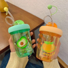 3D Dome 390ml Kids Sipper Cup | Tumbler with Curly Straw