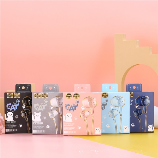 Ear Cat Wired In-Ear Earphones