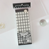 Artistic Grid Pattern Sticky Notes | 14x5cm Aesthetic Pastel Memo Pad