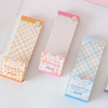 Artistic Grid Pattern Sticky Notes | 14x5cm Aesthetic Pastel Memo Pad