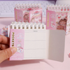 Kawaii Mini Spiral Daily Planner Notebook