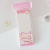 Artistic Grid Pattern Sticky Notes | 14x5cm Aesthetic Pastel Memo Pad