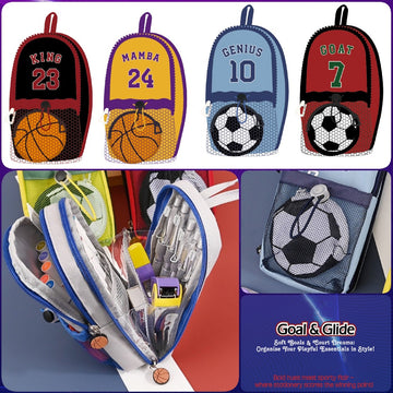 Football Sports Jersey Pencil Pouch