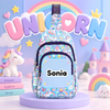 Kid's Multi-Theme Personalized With Name Crossbody Sling Bag/Chest Bag For Kids