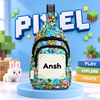 Kid's Multi-Theme Personalized With Name Crossbody Sling Bag/Chest Bag For Kids