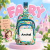 Kid's Multi-Theme Personalized With Name Crossbody Sling Bag/Chest Bag For Kids