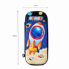 Multicolor Space Printed EVA Pencil Case