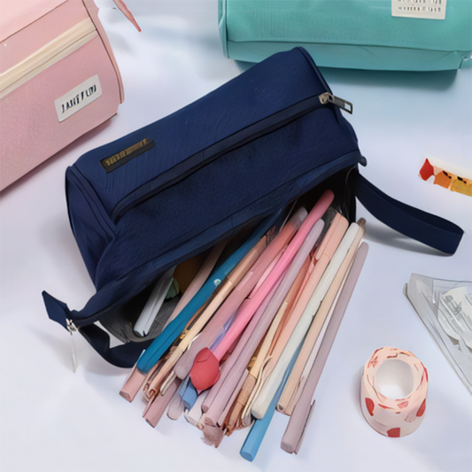 Multi-Purpose Pencil Pouch - Stationery & All-in-One Pouch