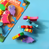 Colorful Dinosaur Erasers