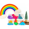 Colorful Dinosaur Erasers